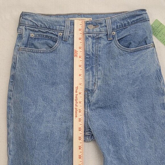 Levi's 28x31 70's High Slim Straight blue jeans - Picture 6 of 6